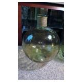 Large glass vase