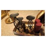 Candle holder lot