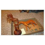 Homemade wood carvings