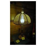 Wicker lamp