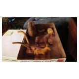 Hand carved wood figures