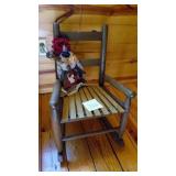 Child size rocking chair