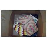 Assorted pillows and more