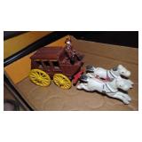 Cast iron Stagecoach