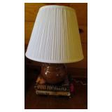 Lamp and books