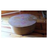 Hand-painted storage box