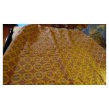 Double-sided hand-stitched quilt