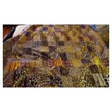 Animal print quilt