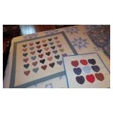 Hand-stitched tapestries