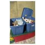 Three totes full Christmas