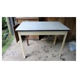 Enamel top table