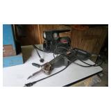 Air compressor and reciprocating saw