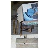 Vintage Hammers and ax heads