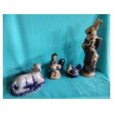 Pottery animals