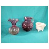 Decorative glassware lot