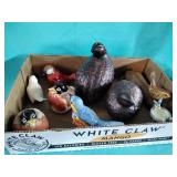 Bird figurines