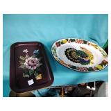 Decorative platters lot