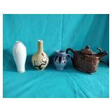 Teapot, vases and more