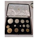1937 Great Britain coin set
