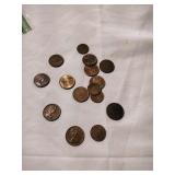 Lot of British New Pennies