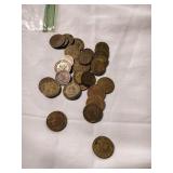 Lot of Dutch coins