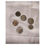 Lot of Belgium coins