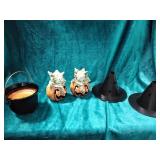 Halloween candle holders and more