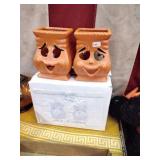 Pair of jack-o-lights