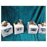 Fitz and Floyd charming trails mice figurines