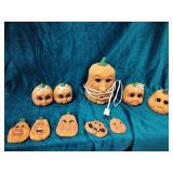 Light up pumpkins light
