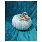 Art glass pumpkin