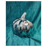 Hand-blown glass pumpkin