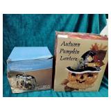 Autumn pumpkin lantern