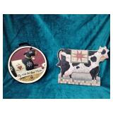 Jim shore cow wall hang