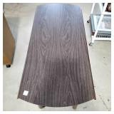 Circular drop down table