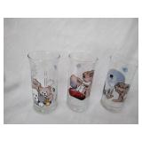 1982 pizza  Hut 'ET' glasses