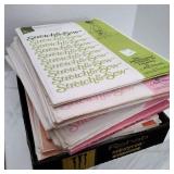 Sewing patterns