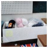 Large box of yarn