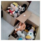 Box box Disney stuffed animals