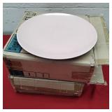 Mainstays pink plates