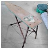 Wood ironing board