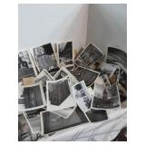 Black and white ephemera lot Black and white ephemera lot
