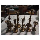 Brass candle sticks Brass candle sticks