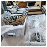 New clothing rack and hangers