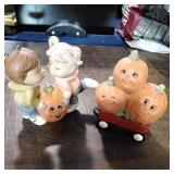 Ceramic pumpkins cute Halloween