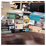 10 used puzzles lot
