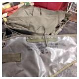 Army carrying case and tarp