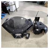 Motorcycle shell parts