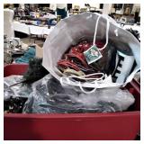 Christmas tree and gift bags lot