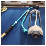 Sprinkler and water wands